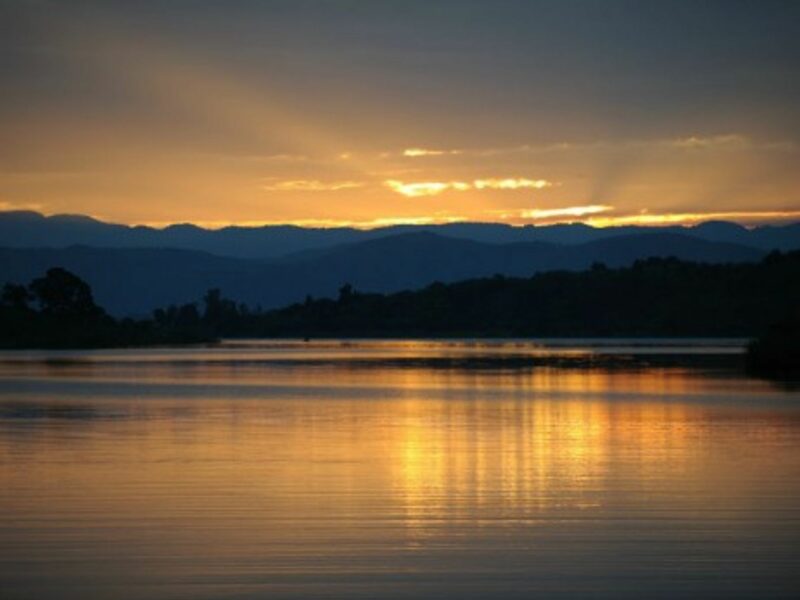 Sunset on Idjwi Island