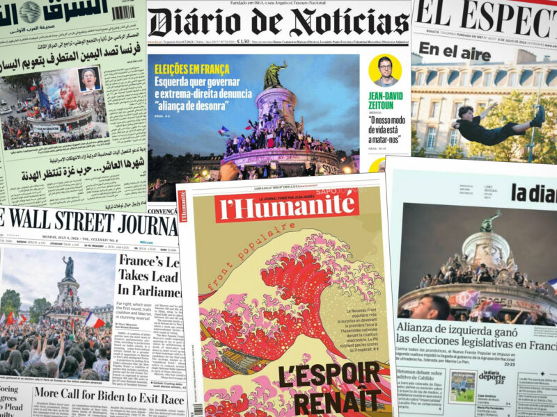 Surprise, Relief, Gridlock: 15 Front Pages Of French Election's Leftist Surge