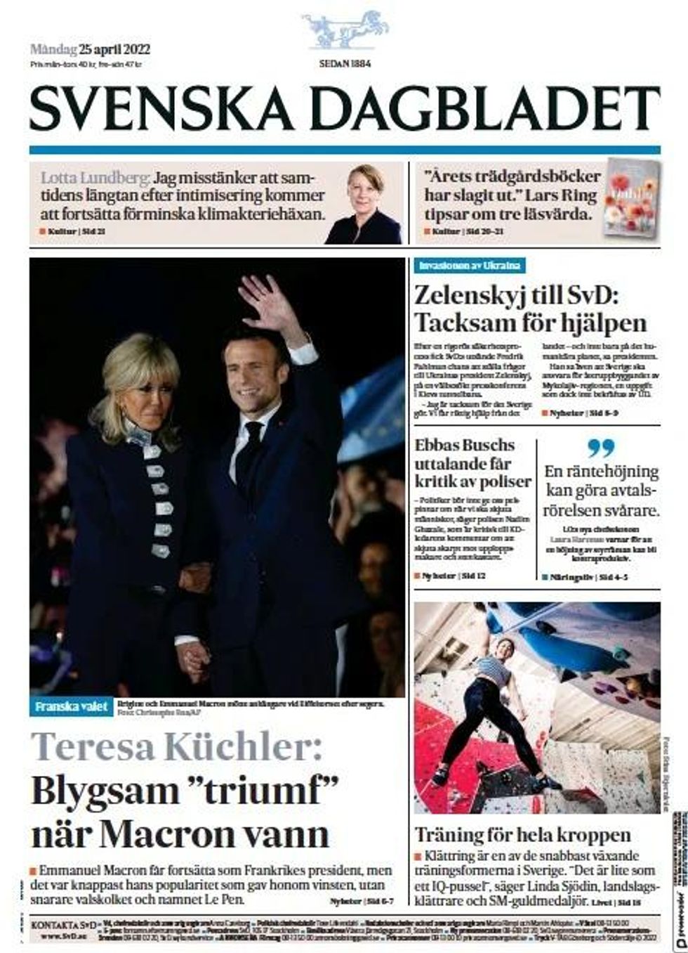 SWEDEN -Svenska Dagbladet