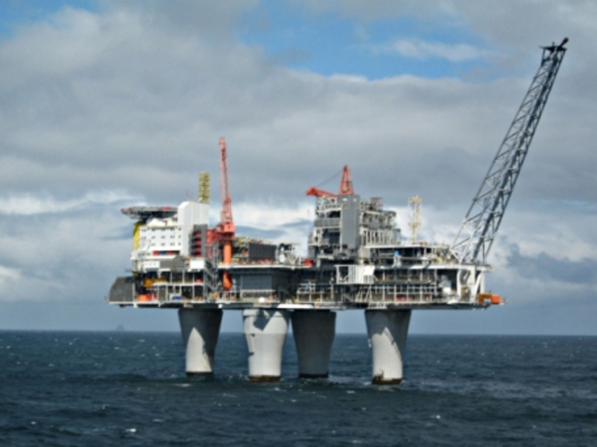 Sweden's Troll A oil platform