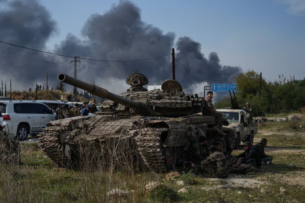 Syrian army forces, armed with heavy weapons, move toward Latakia and the coast to battle fighters loyal to ousted leader Bashar al-Assad. Three months after his fall, fierce clashes erupt between his supporters and the transitional government.