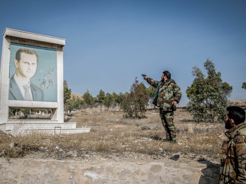 Syrian president Bashar al-Assad's regime fell in December 2024