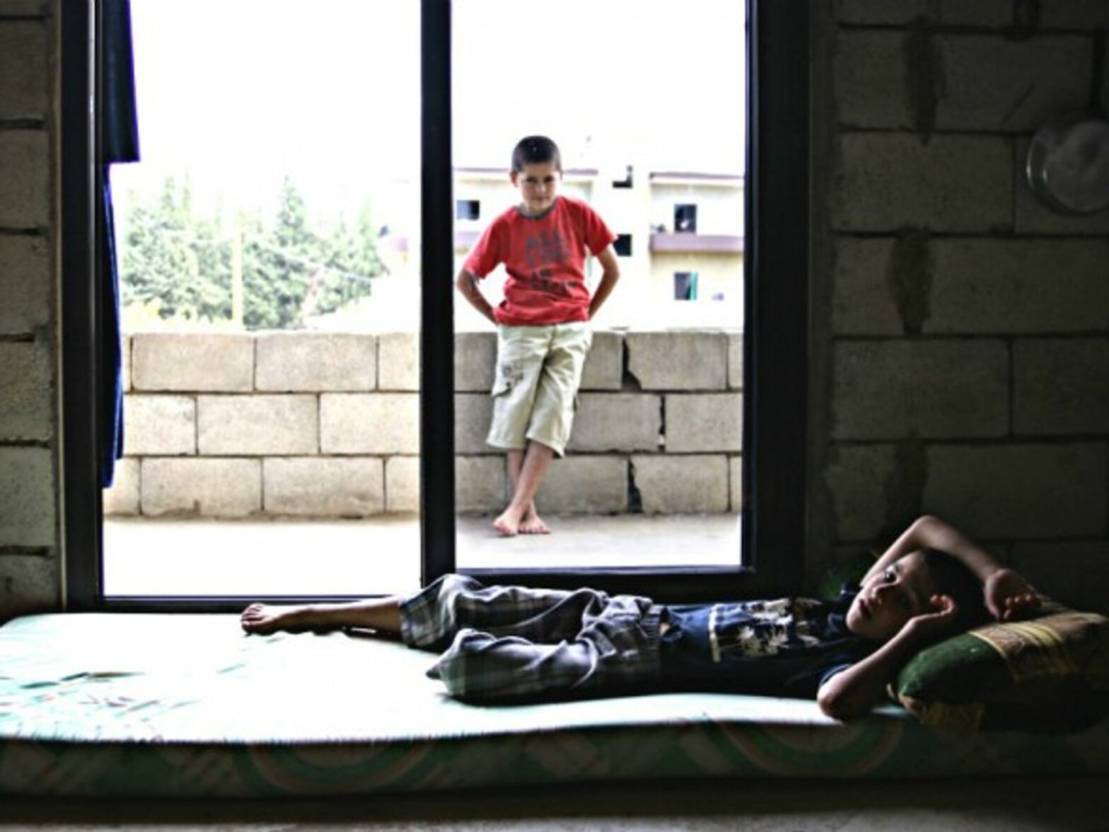 Syrian refugee children in Lebanon