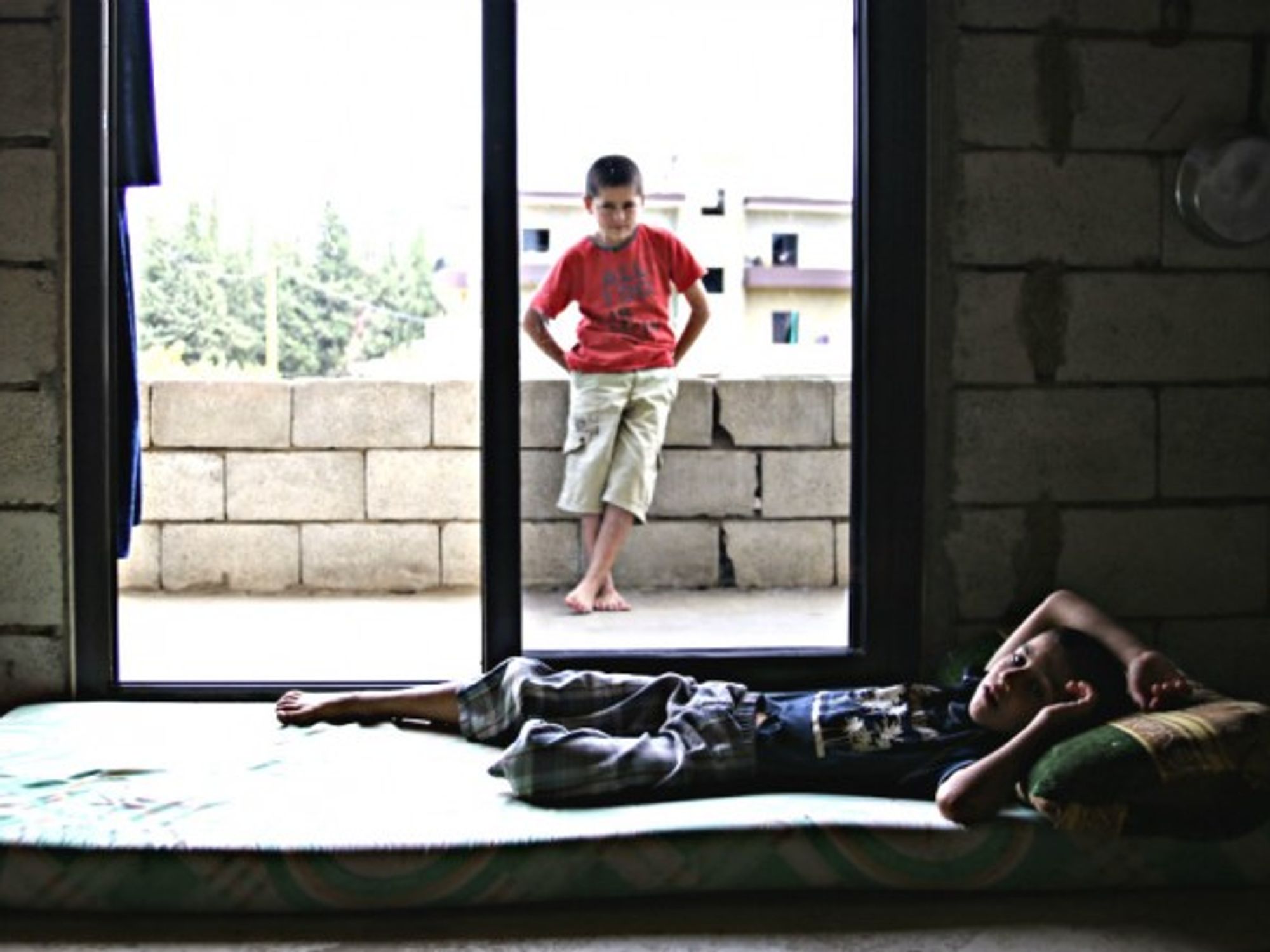 Syrian refugee children in Lebanon
