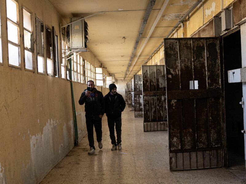 Syria's 'Slaughterhouse' Jail Sednaya Prison Near Damascus