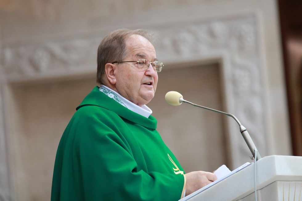 Tadeusz Rydzyk Transferring the relics of Blessed Salomea to the Sanctuary of Our Lady of the New Evangelization and St. John Paul II in Toruń