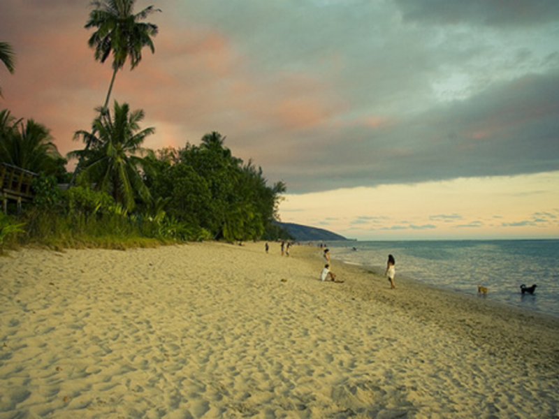 Tahiti sunset