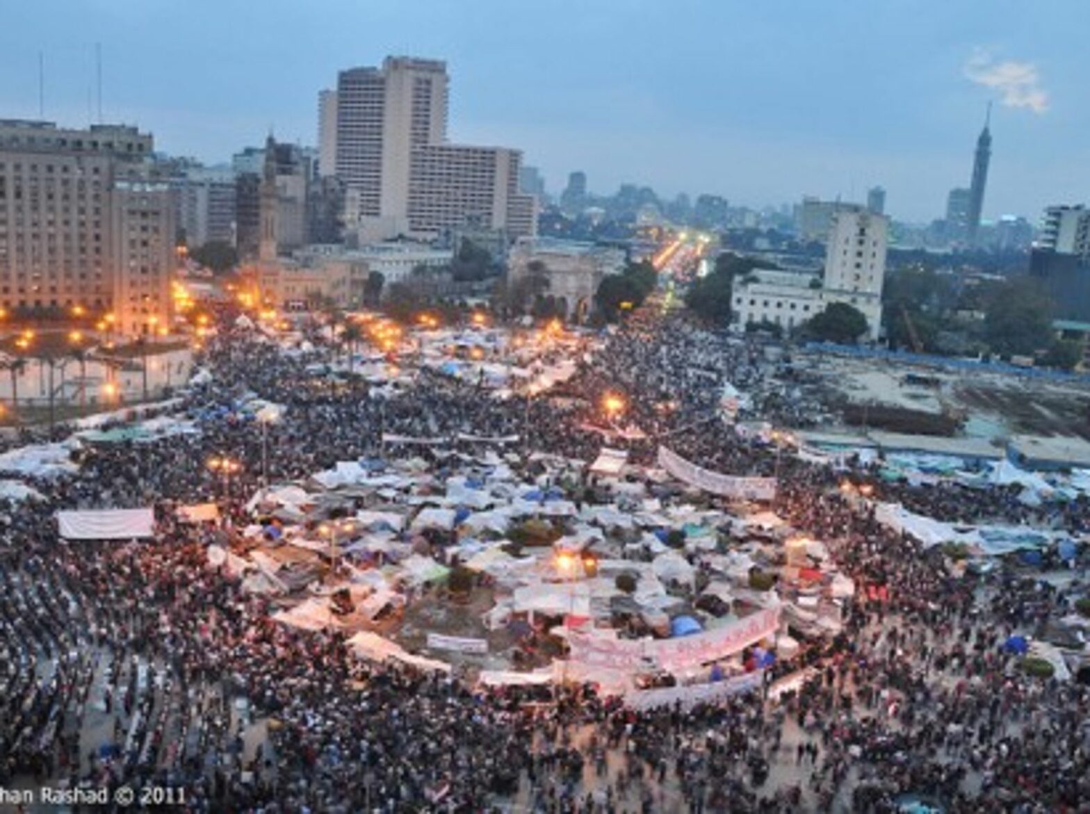 Tahrir Square (Jonathan Rashad)