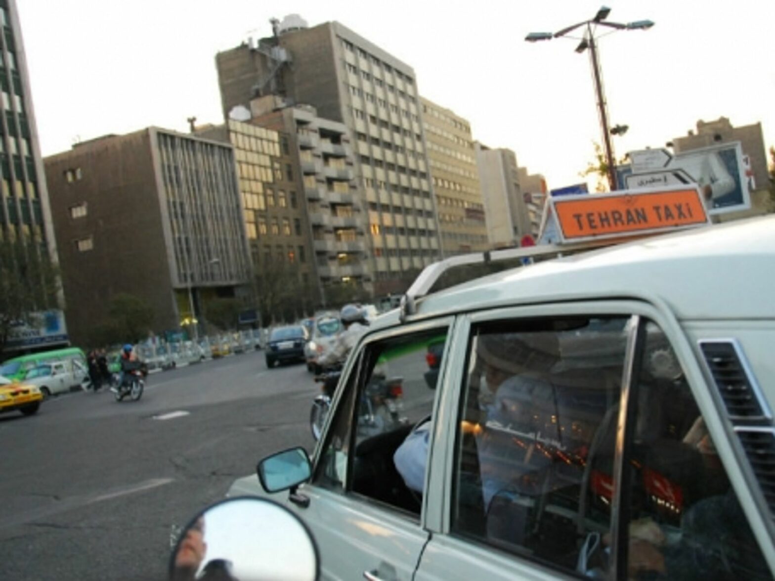 Taxi in Tehran