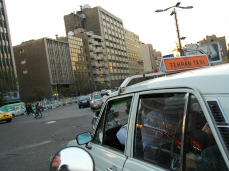 Taxi in Tehran