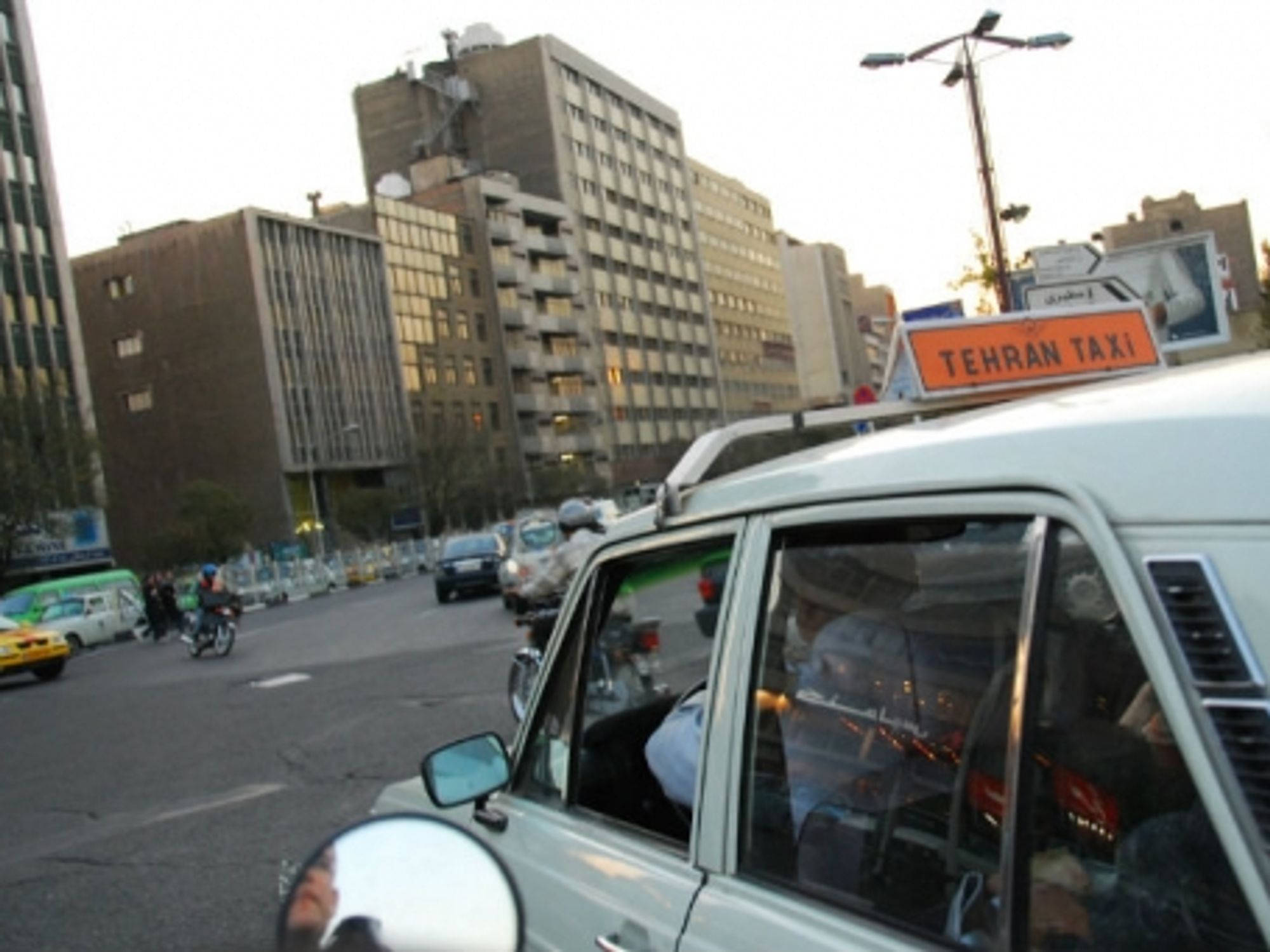 Taxi in Tehran