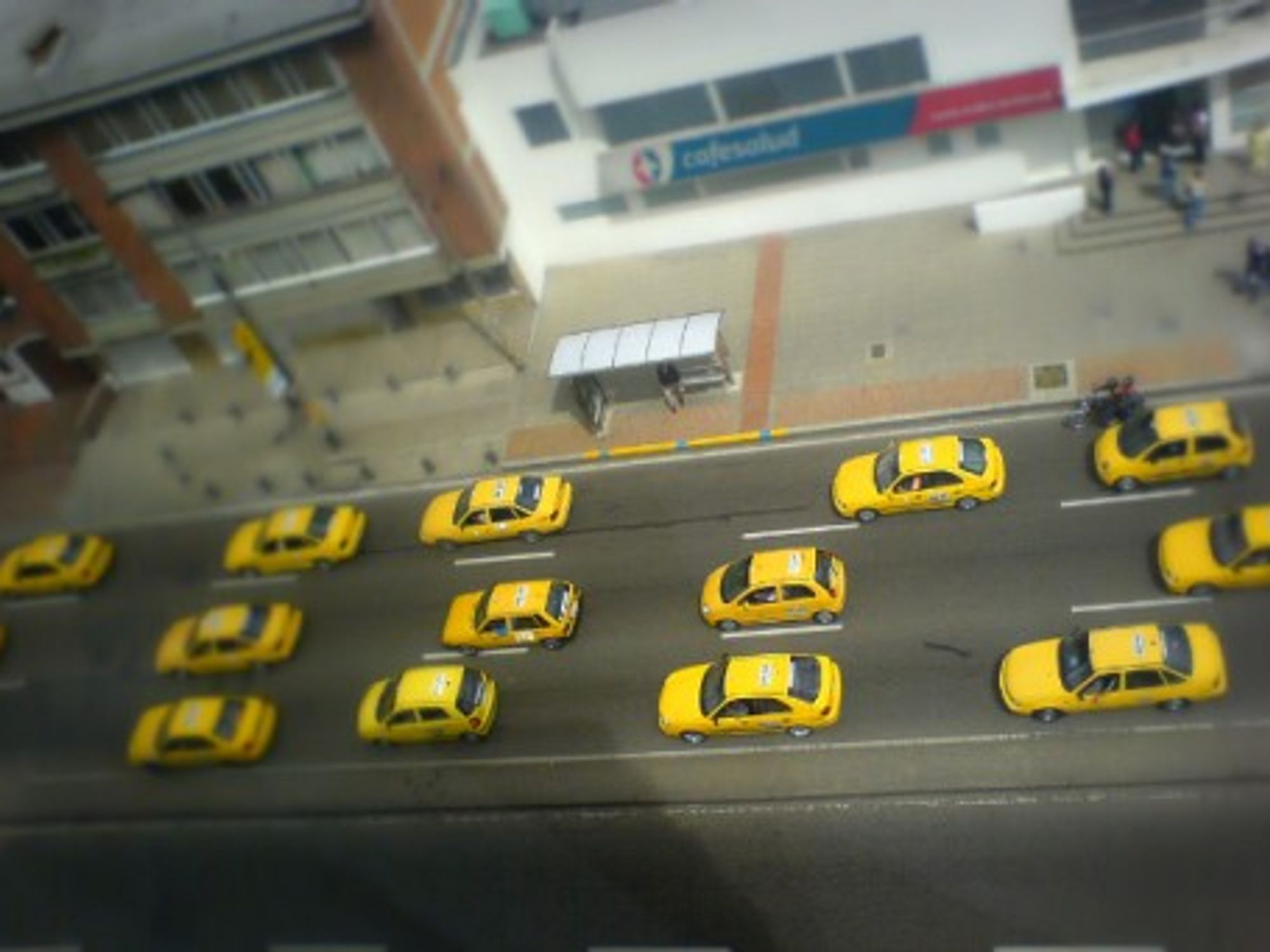 Taxis in Bogota