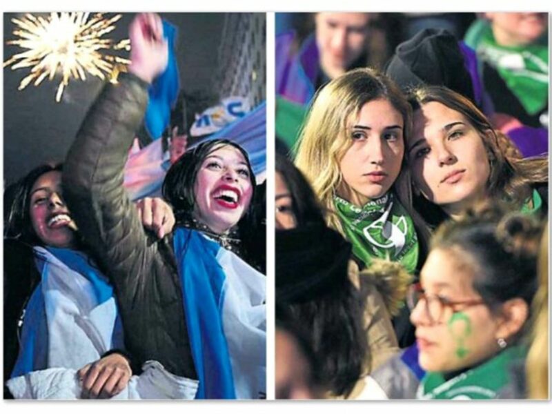 Tears And Smiles: A Divided Argentina Reacts To Abortion Ruling