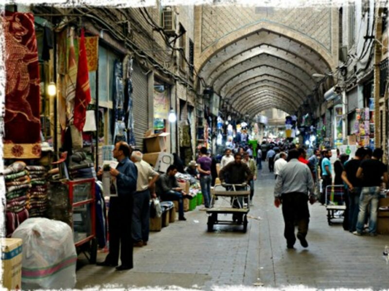 Tehran's Molavi Bazaar