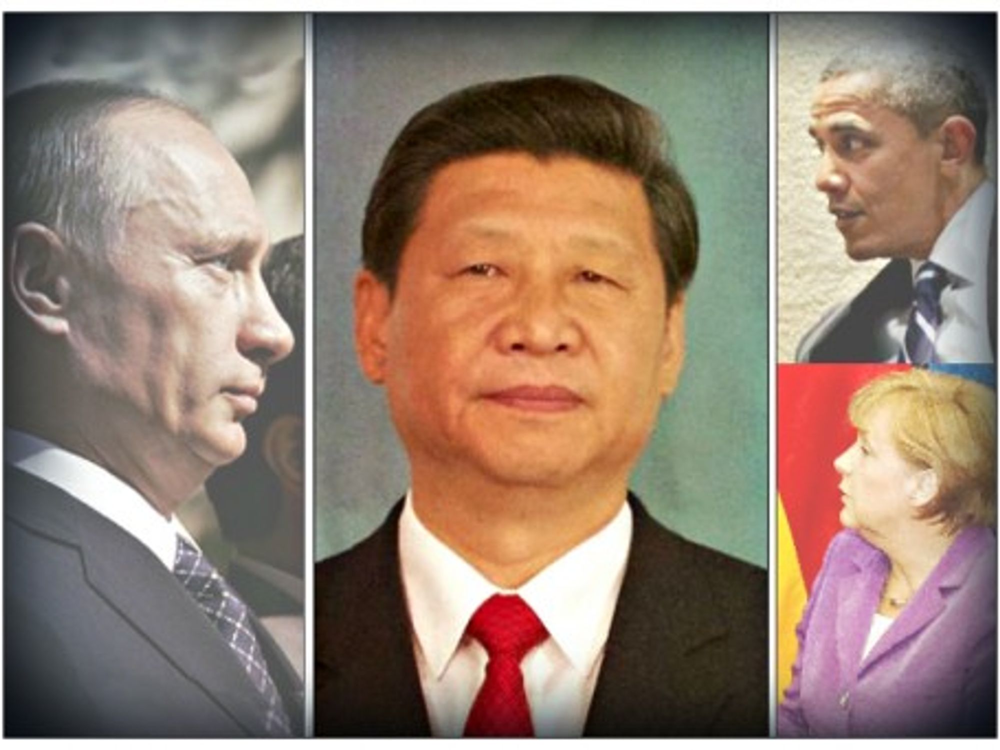 "Telephone diplomacy" between Putin, Xi Jinping, Barack Obama and Angela Merkel