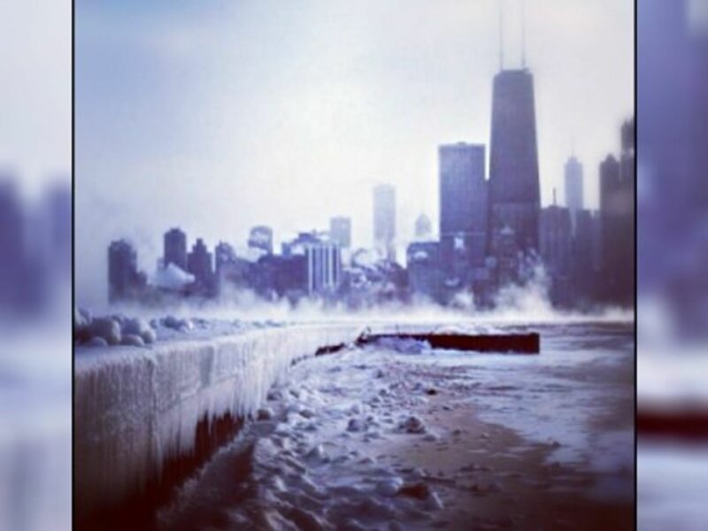 Temperatures are sticking far below zero Tuesday in Chicago, aka "Chiberia"