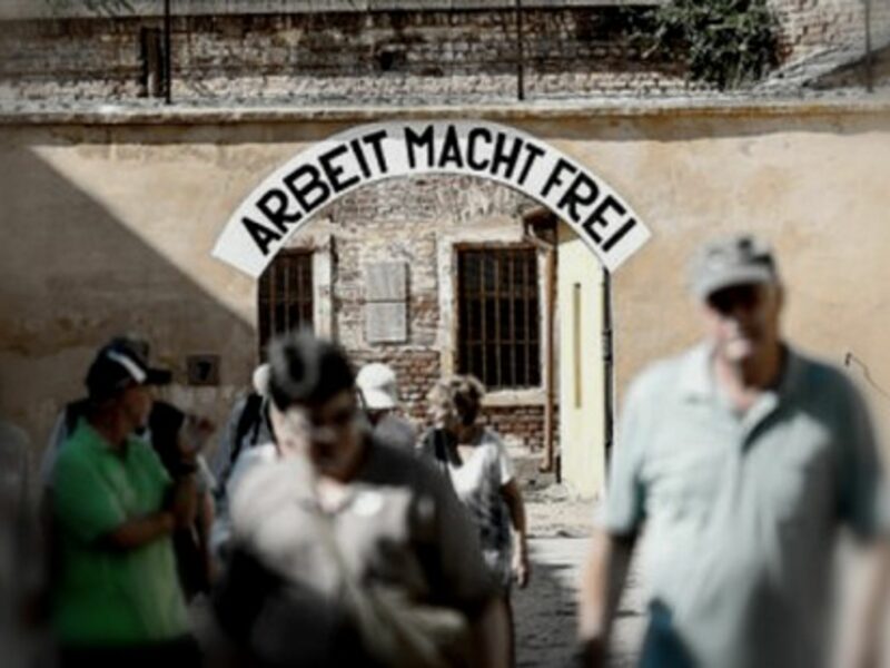 Terezin ghetto's entrance
