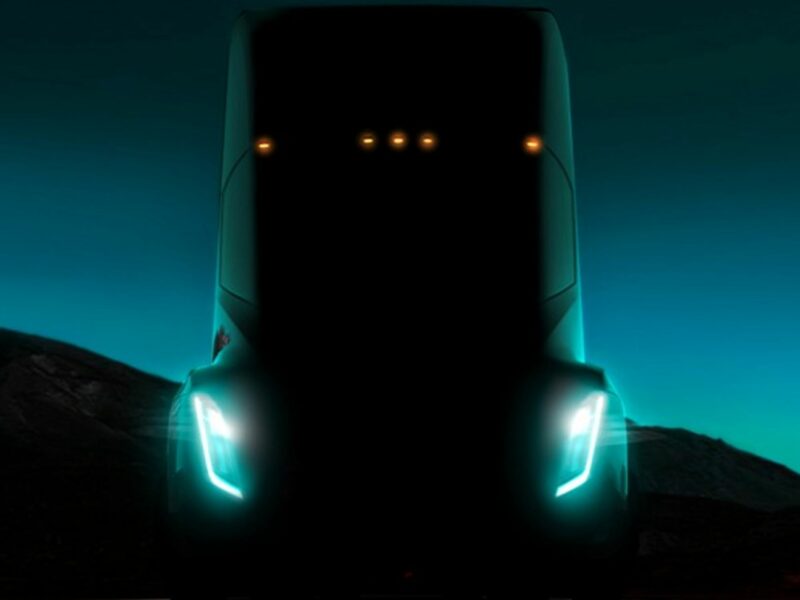 Tesla recently unveiled its electric semi