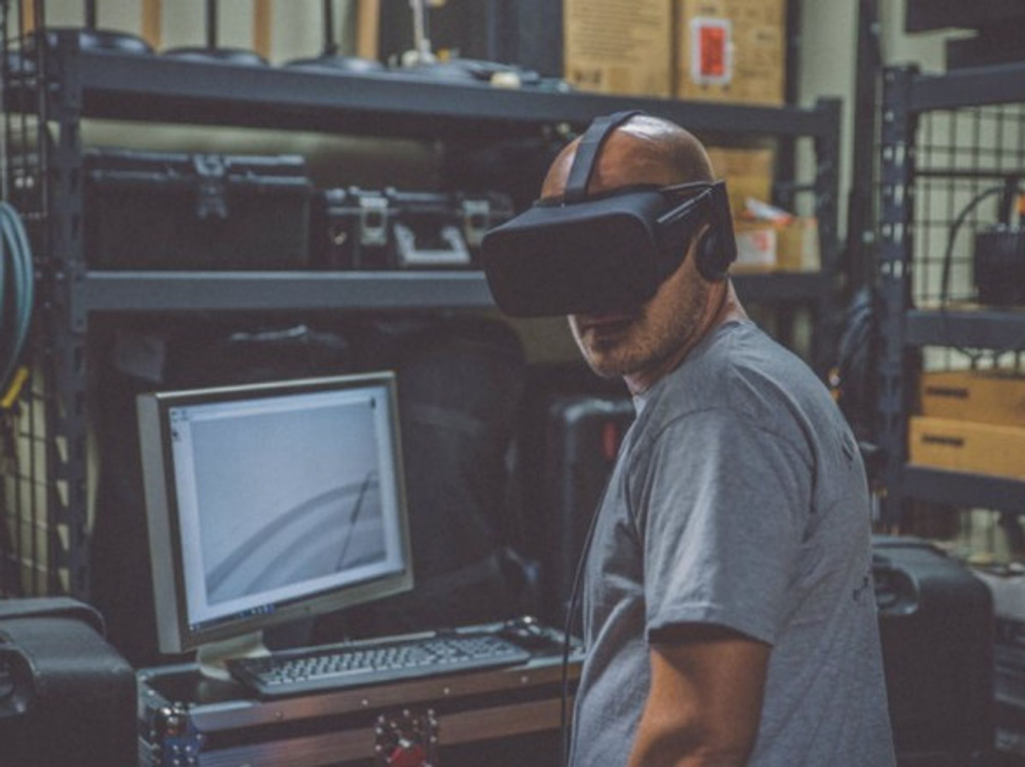 Testing virtual reality technology