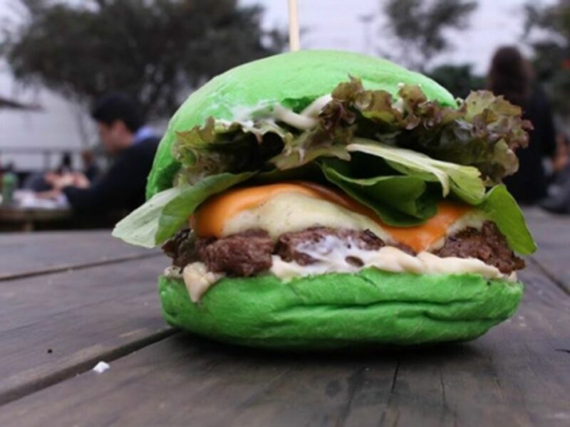 That, people, is a Brazilian hamburger.