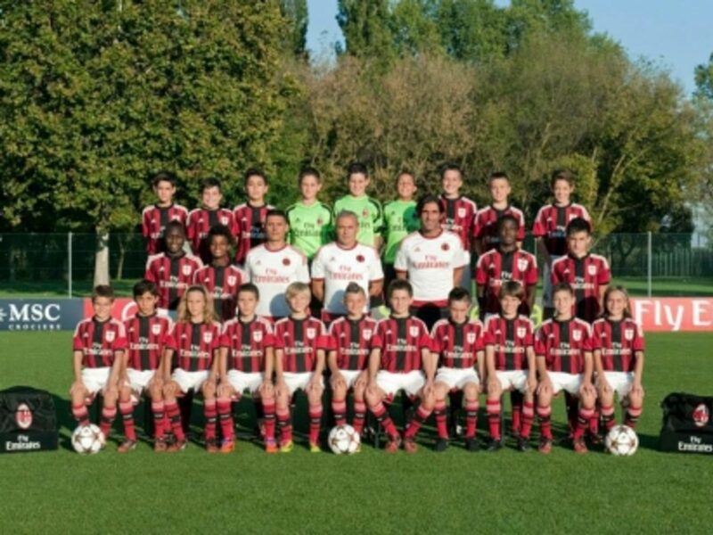 The AC Milan Under-10 Squad