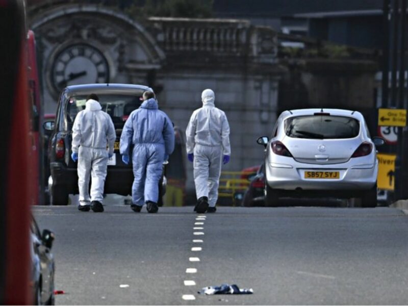 The aftermath at London Bridge