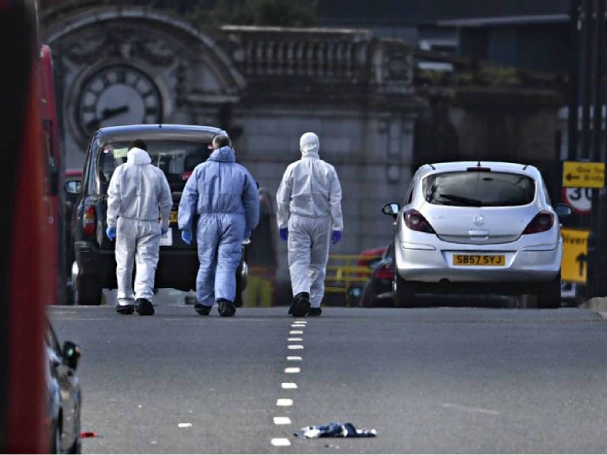 The aftermath at London Bridge