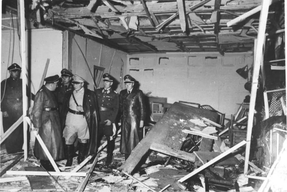 The aftermath of the assassination attempt on Adolf Hitler in July 1944