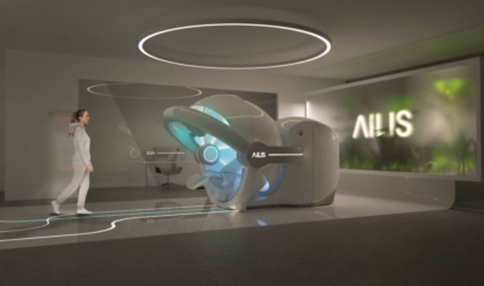 The Ailis Care testing device.