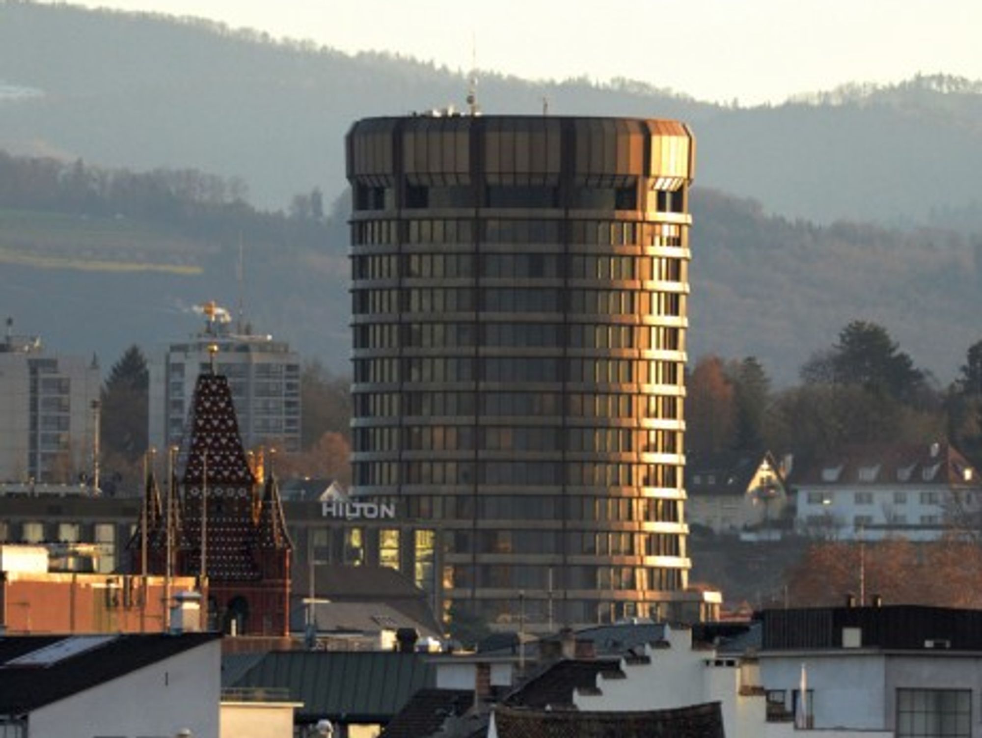 The Bank for International Settlement in Basel, Switzerland (Noel Reynolds)