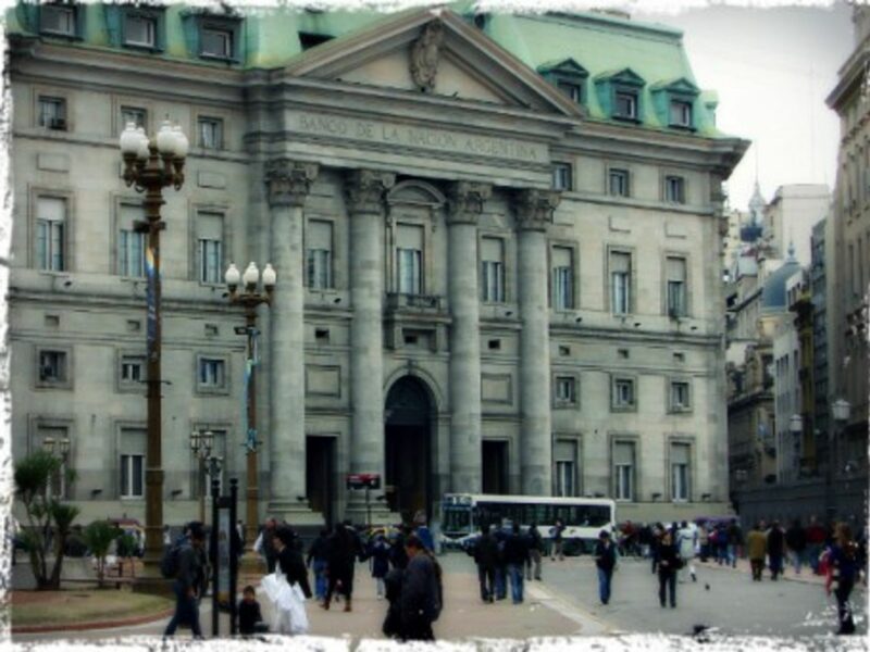 The Bank of Argentina in Buenos Aires