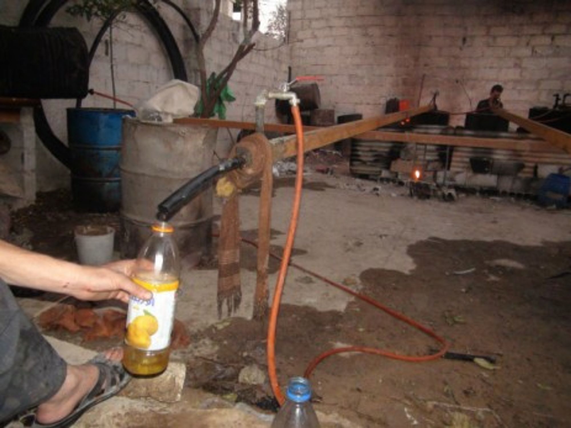 The basic kit for alternative oil