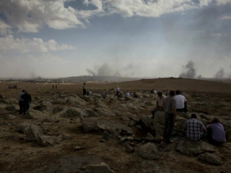 The battle for Kobani begins
