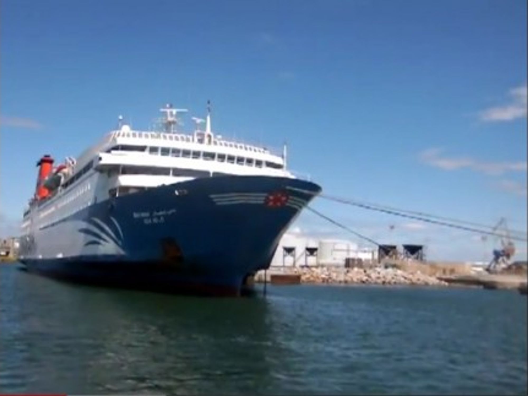 The Bni N'sar in the harbor of Sète (Youtube)
