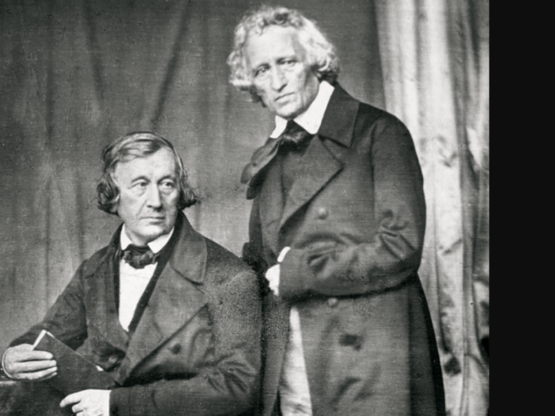 The Brothers Grimm (daguerreotype 1847).