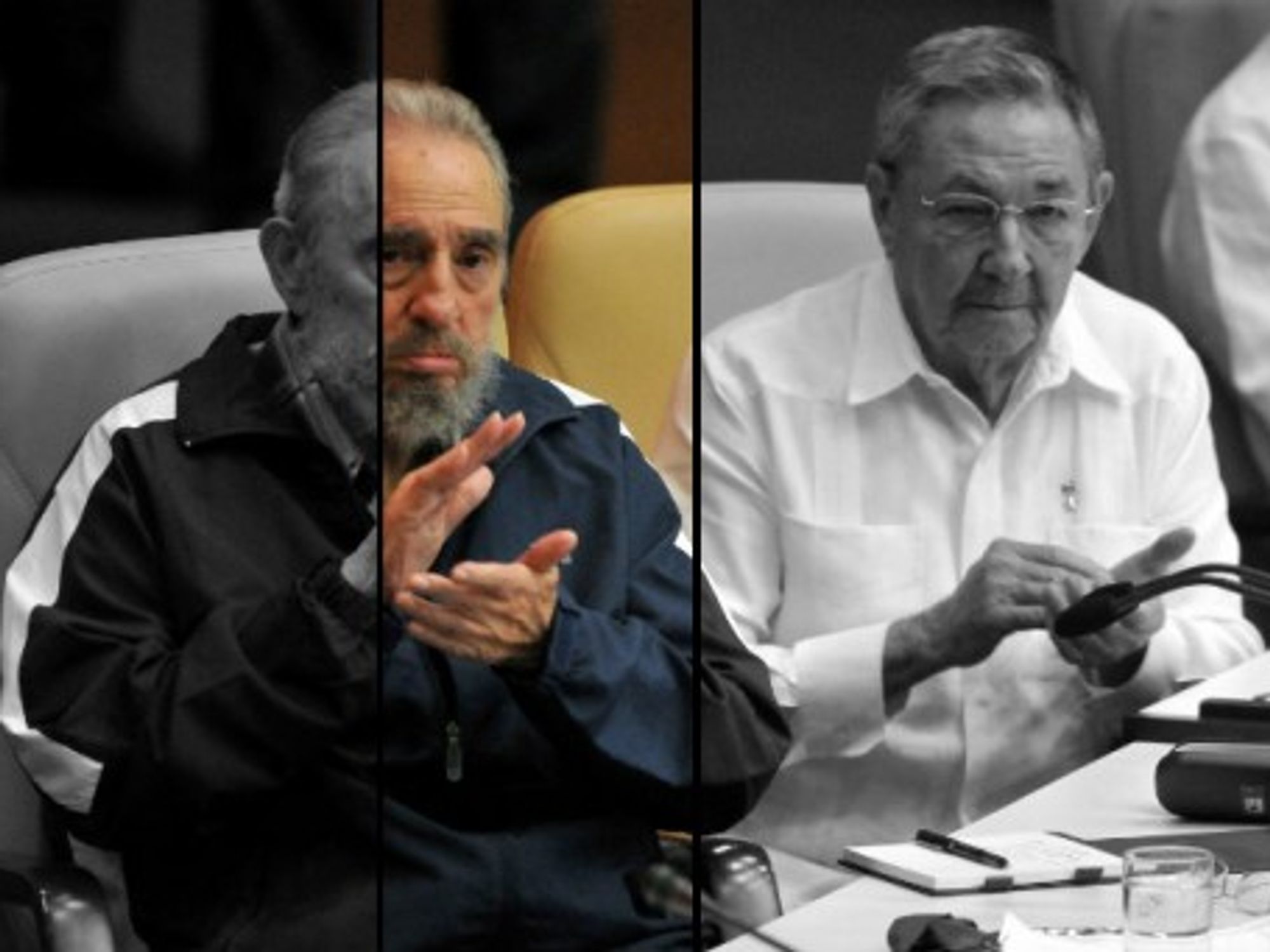 The Castro brothers in 2011