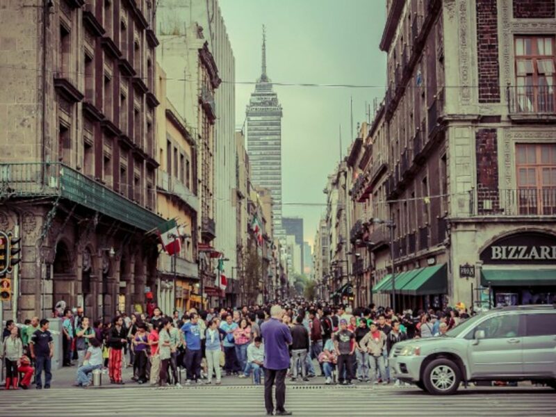 The center of Mexico City