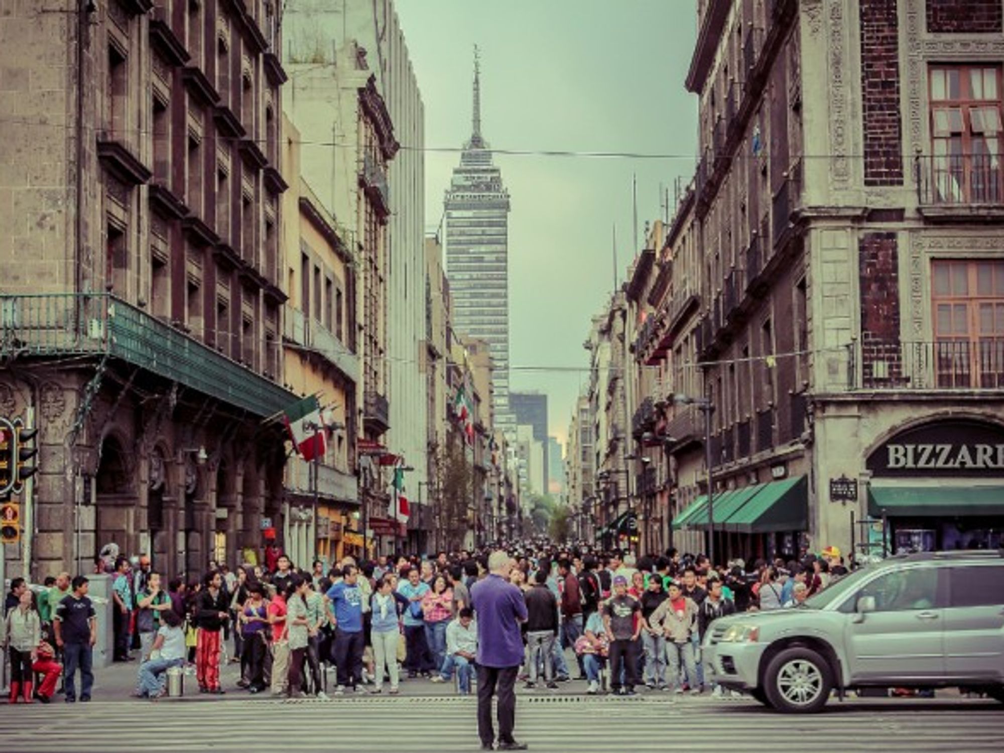 The center of Mexico City