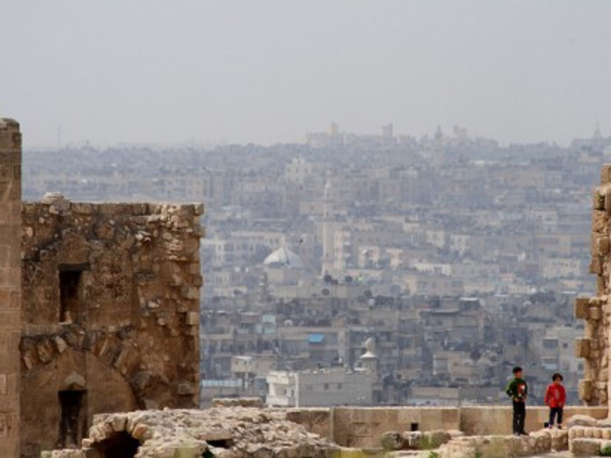 The Citadel of Aleppo, unlike al-Assad's regime, is still standing (edbrambley)