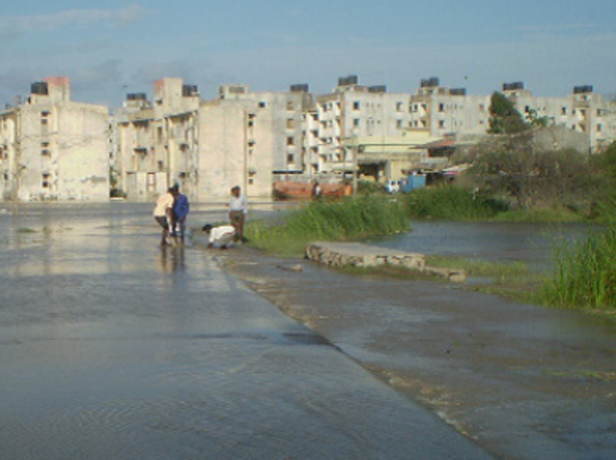 The city of Surat, in the western Gujarat province of India
