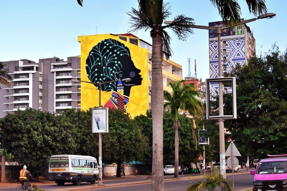 The collective carried out a project in Maputo to celebrate the 40th anniversary of the Spanish cooperation in Mozambique.