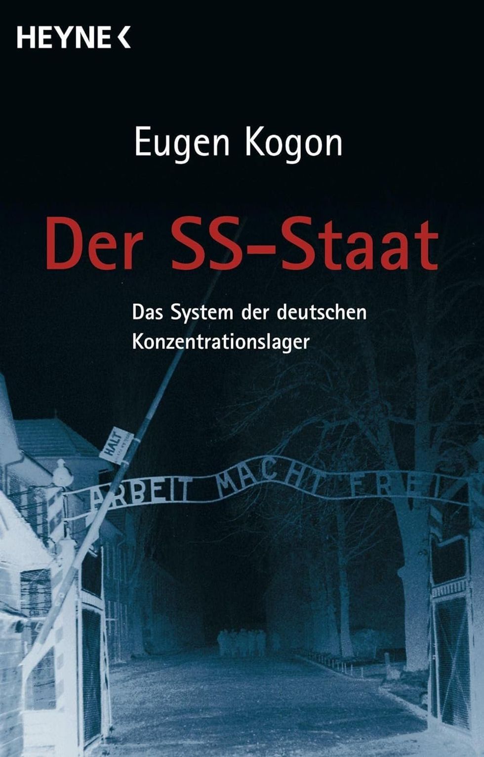 The cover of Eugen Kogon's 1946 book The SS State.
