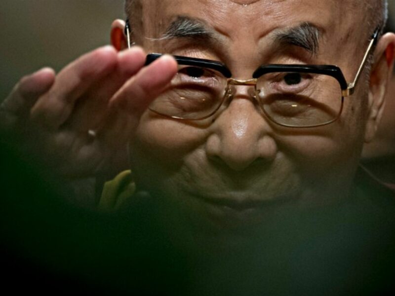 The Dalai Lama is 82