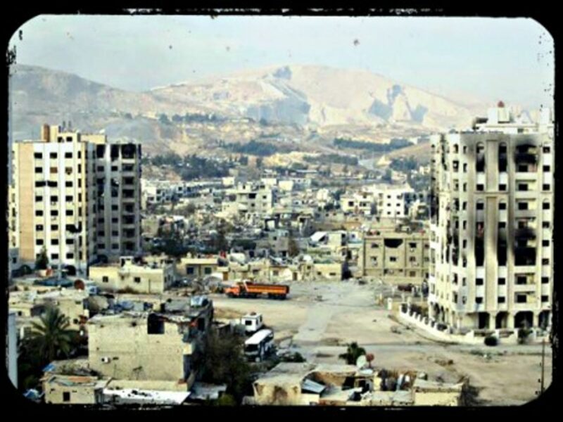 The Damascus suburb of Barzeh