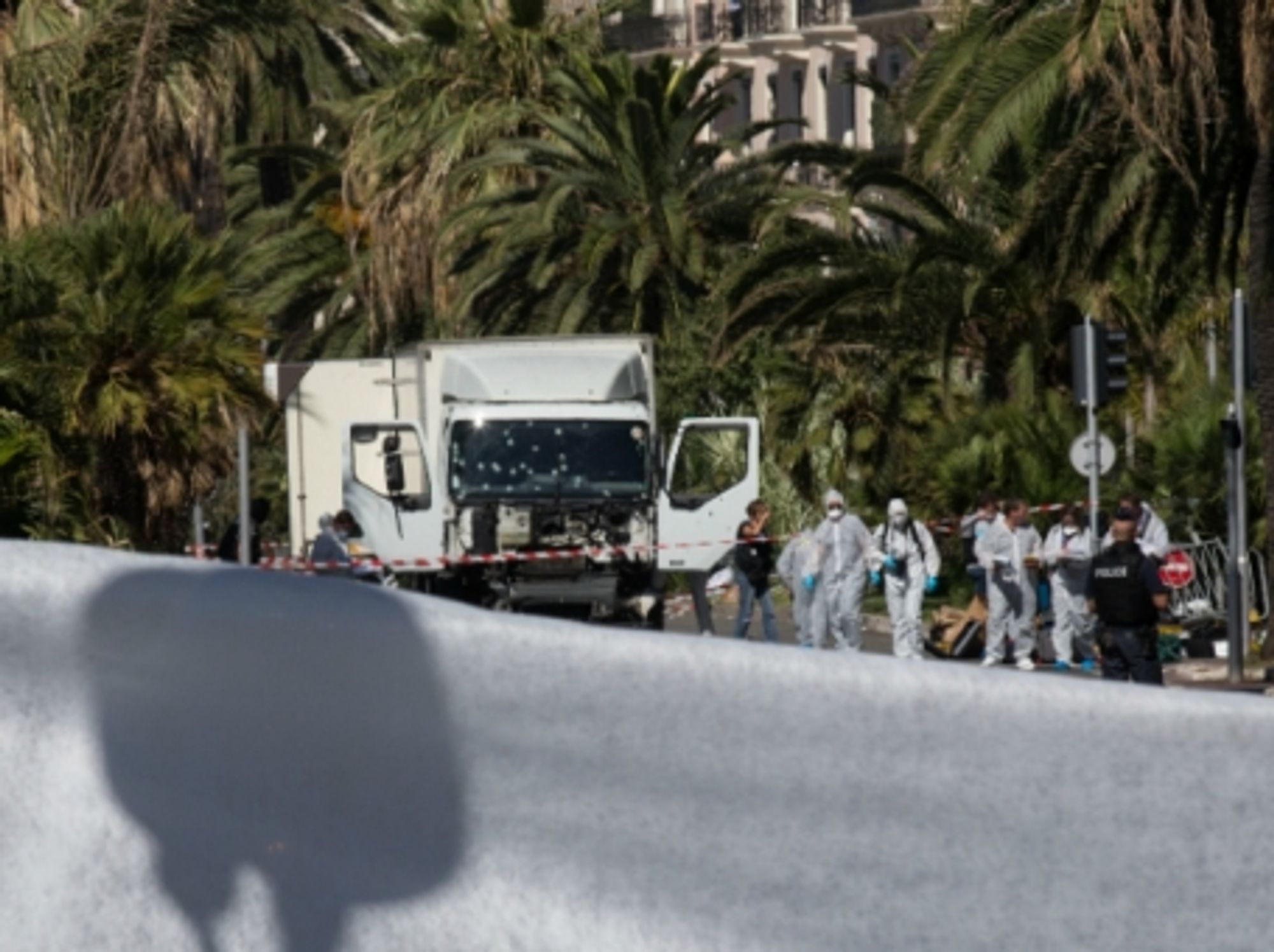 The day after, the truck that ploughed into spectators in Nice