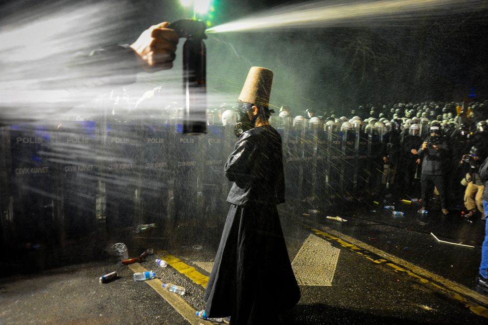 The dervish protester