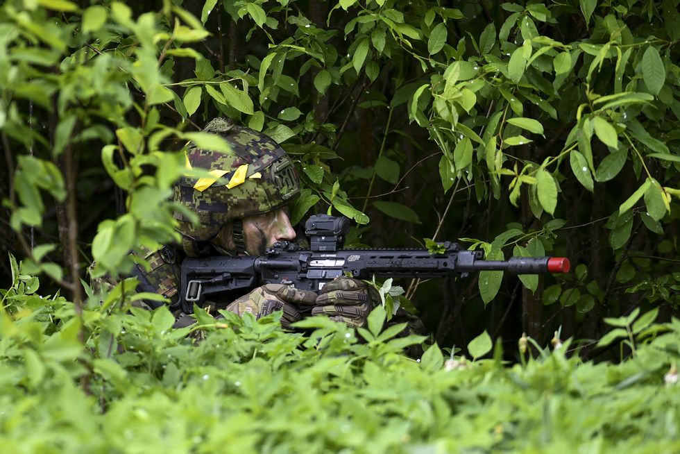 The Estonian Defense Forces (EDF) Spring Storm exercise enters the active phase at the Central Training Area near Tapa army base in northern Estonia