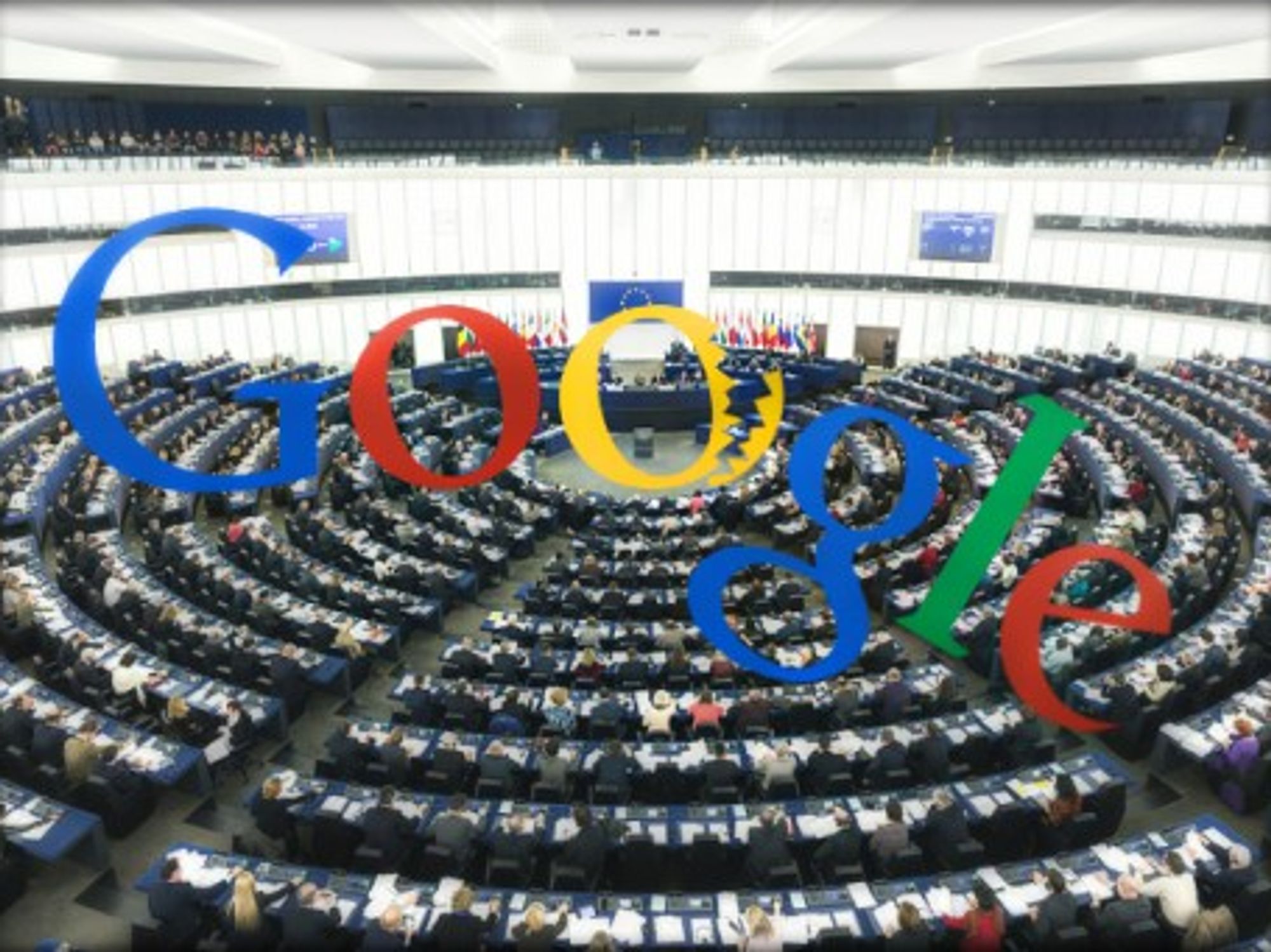 The European Parliament's hemicycle in Strasbourg