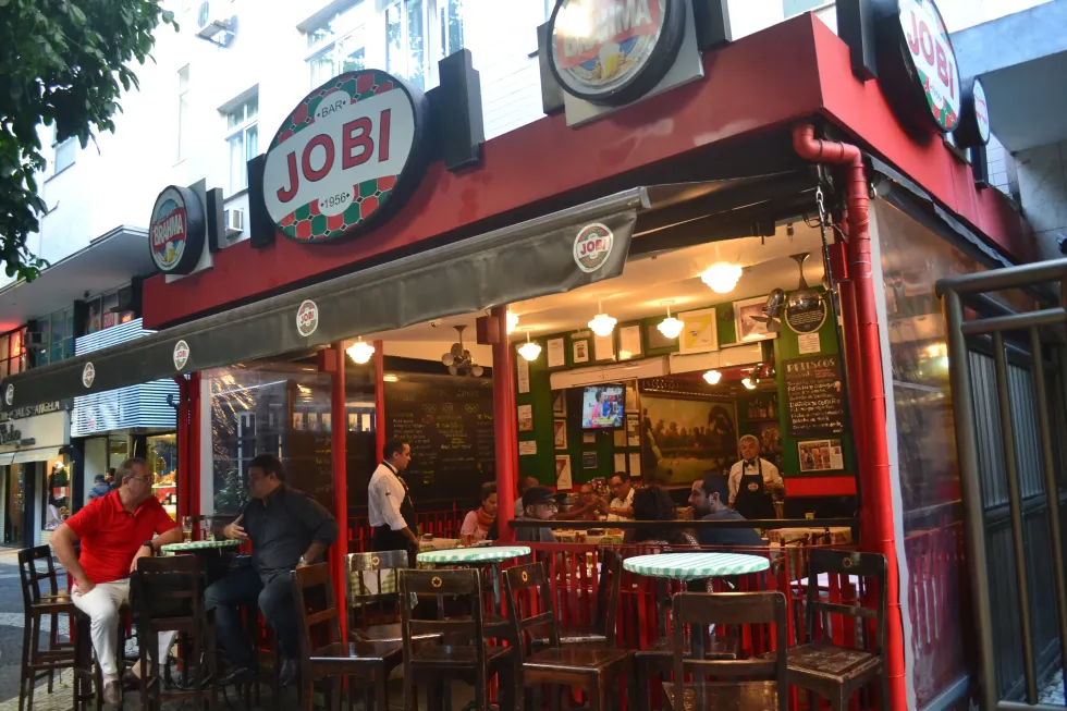 The exterior of Bar Jobi