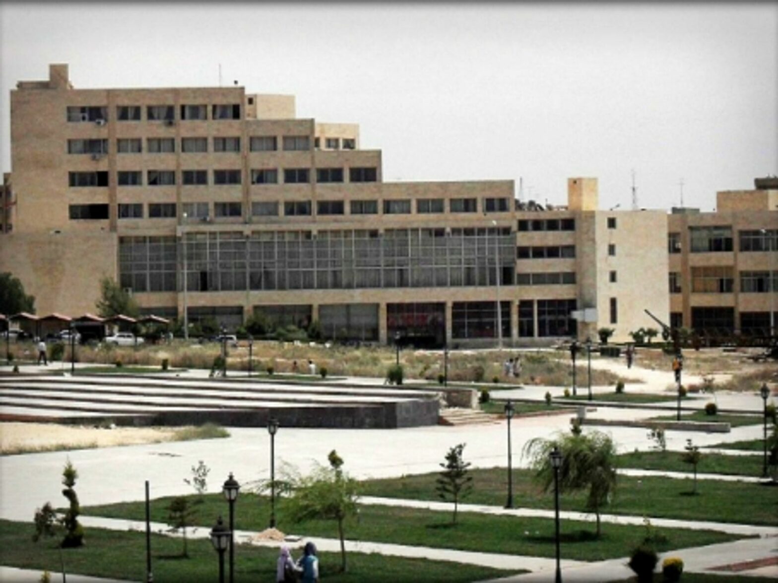 The faculty of Arts and Humanities at the Aleppo University
